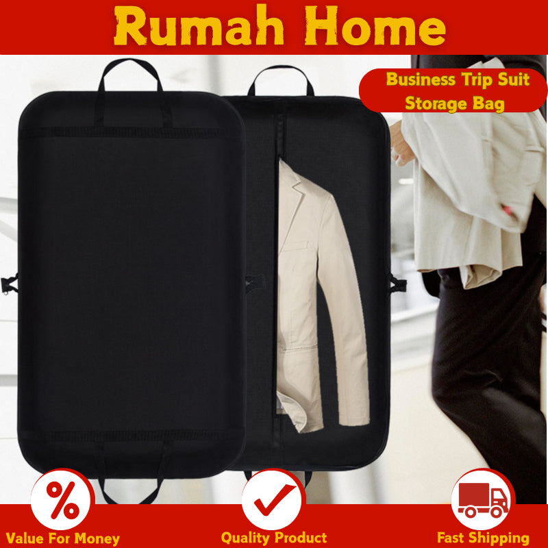 SG Business Trip Suit Storage Bag  Garment Cover for Travel Dustproof Breathable Coat Carrier