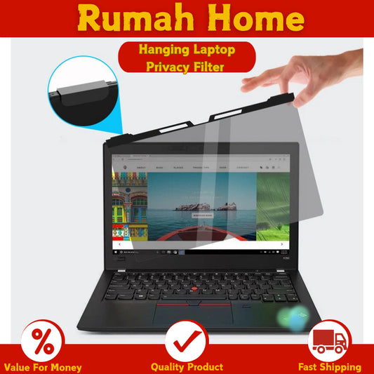 Hanging Laptop Privacy Filter Anti UV 13/14/15.6 Inch Screen Protector for Eye Protection Notebook