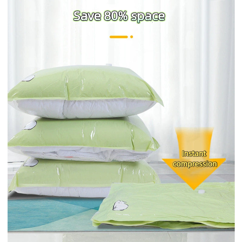 Thickened Large Vacuum Compression Wardrobe Storage Bag - Moisture-Proof for Clothes, Quilt, Cabinet,Travel & Moving