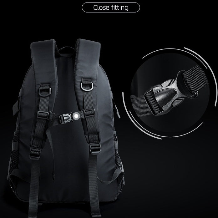 Japanese Trendy Waterproof Laptop Backpack - School Work Travel Bag Multi Compartment