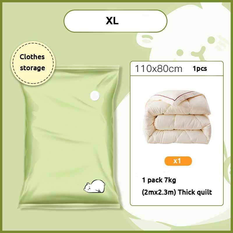 Thickened Large Vacuum Compression Wardrobe Storage Bag - Moisture-Proof for Clothes, Quilt, Cabinet,Travel & Moving