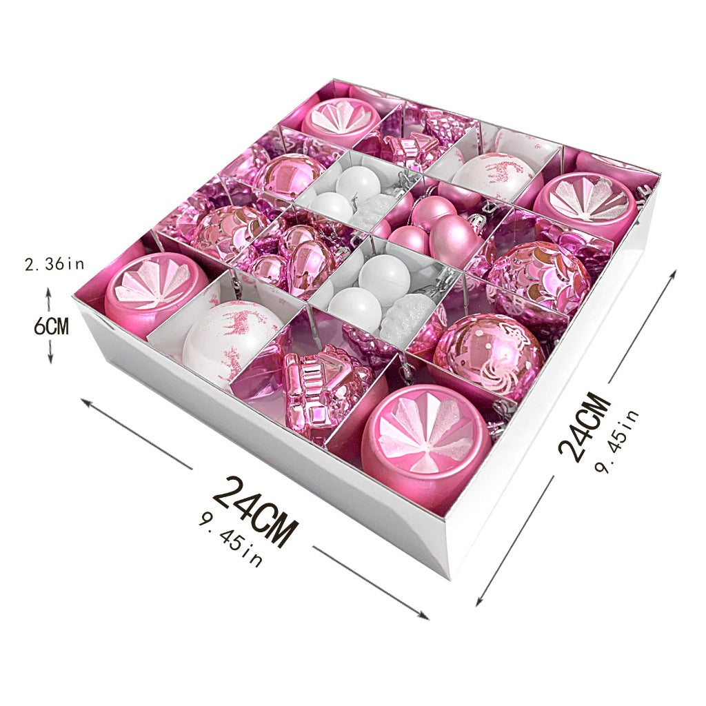 Christmas tree Balls Hanging Baubles Bundle Box Christmas Ornaments Party / Event / Home Decoration