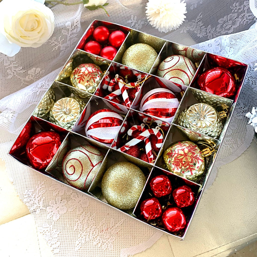 Christmas tree Balls Hanging Baubles Bundle Box Christmas Ornaments Party / Event / Home Decoration